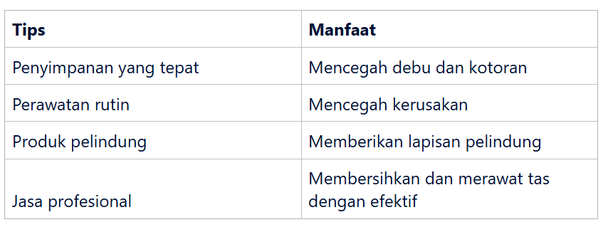 Kapan Harus Menggunakan Jasa Cleaning Light Color Handbag