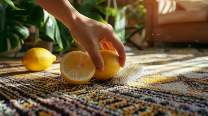 Lemon – Menghilangkan Noda dan Memberikan Aroma Segar