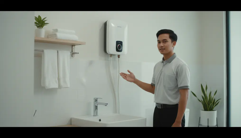 Water Heater untuk Kos & Apartemen: Panduan Instalasi Hemat Ruang