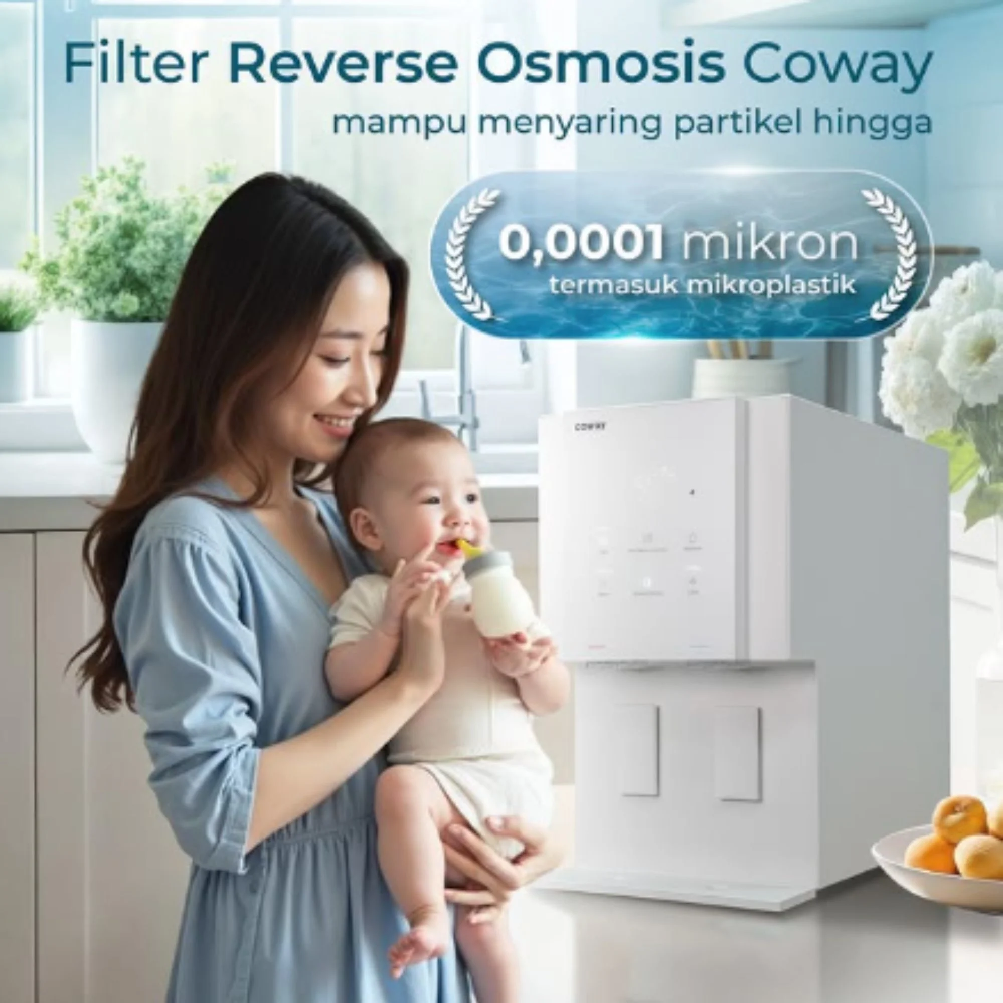 WATER PURIFIER RO (REVERSE OSMOSIS) UNTUK RUMAH & KANTOR | GRATIS PEMASANGAN & PERAWATAN