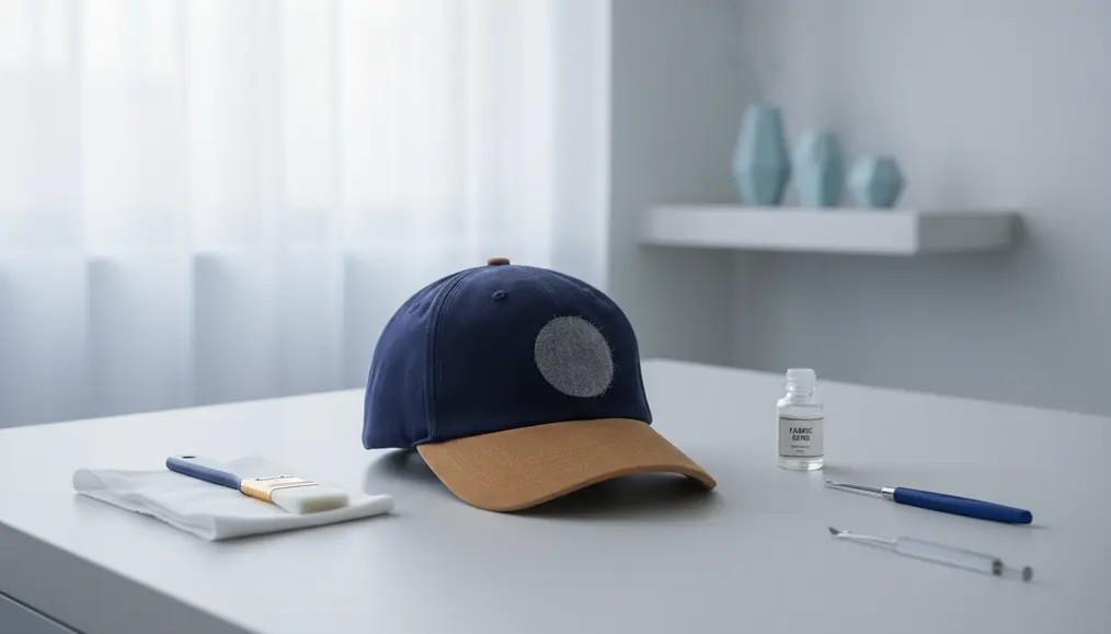 Menutup Bekas Bordiran Topi Lama dengan Teknik Repaint & Custom Patch