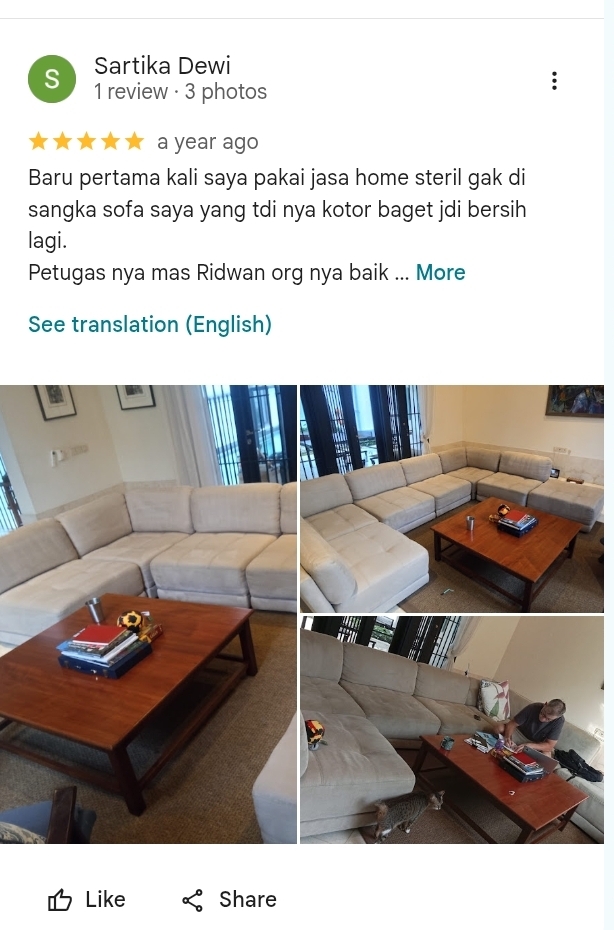 Apa Kata Pelanggan Home Steril