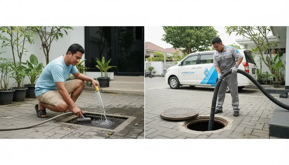 Perbedaan Kuras Got dan Sedot Lumpur: Jangan Sampai Salah Metode!