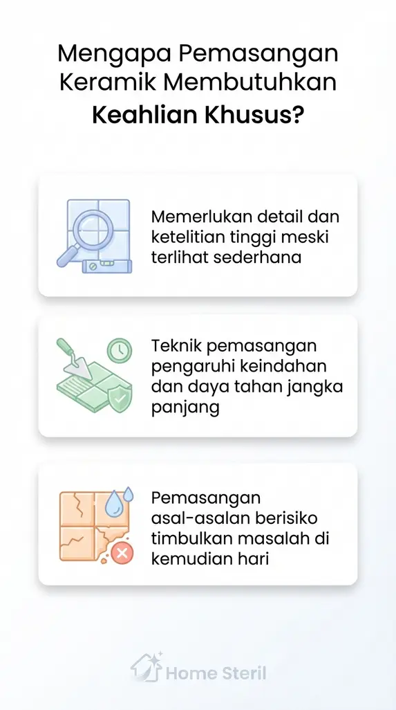 Mengapa Pemasangan Keramik Membutuhkan Keahlian Khusus?