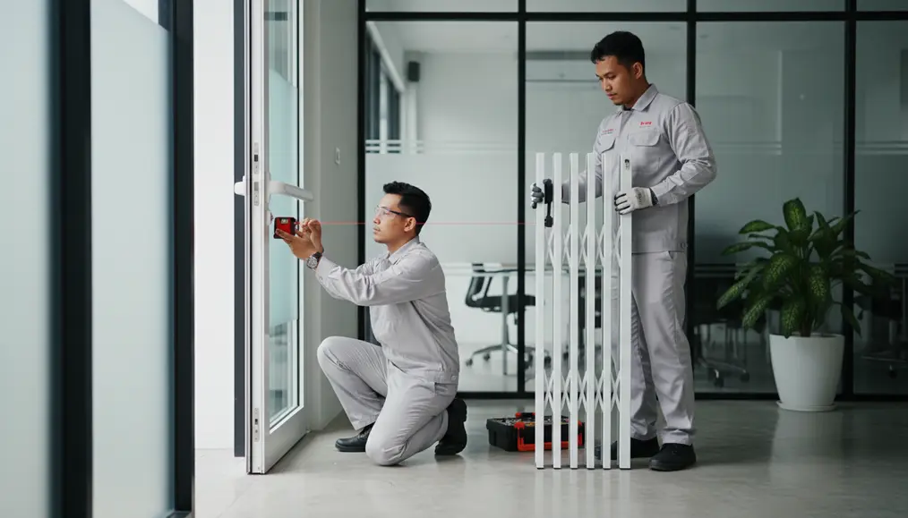 Proses Profesional Home Steril dalam Pasang Folding Gate & Rolling Door Jakarta Pusat