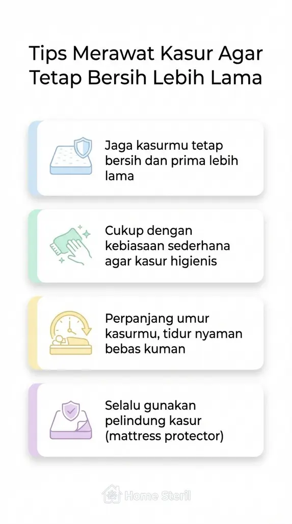Tips Merawat Kasur Agar Tetap Bersih Lebih Lama