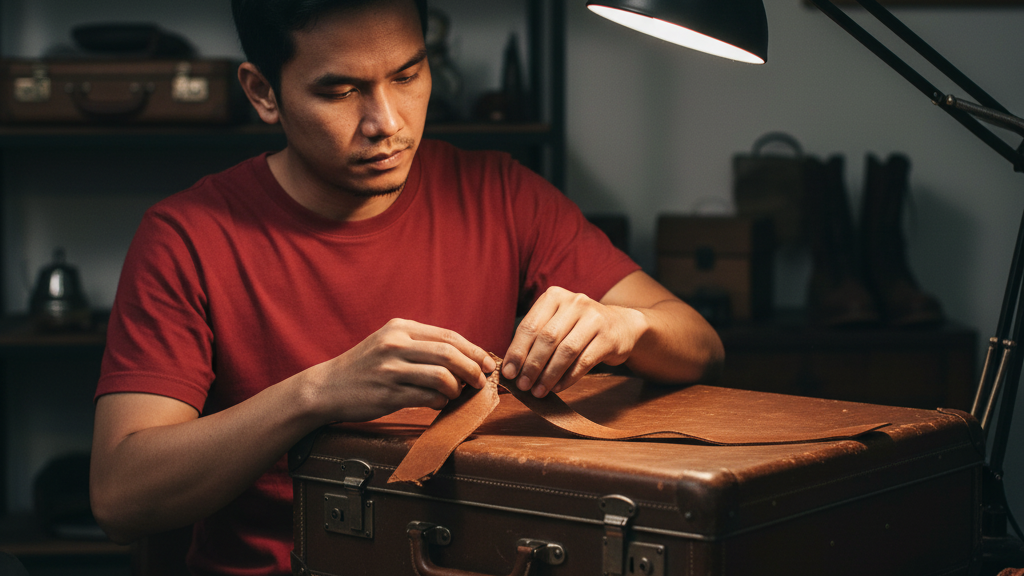 Pelatihan dan Keahlian Tim Reparasi Koper Sneakershoot