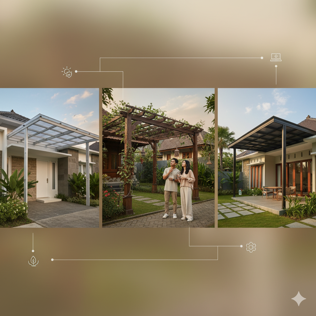 Cara Memilih Kanopi yang Tepat : Panduan Lengkap Untuk Rumah Idamanmu 