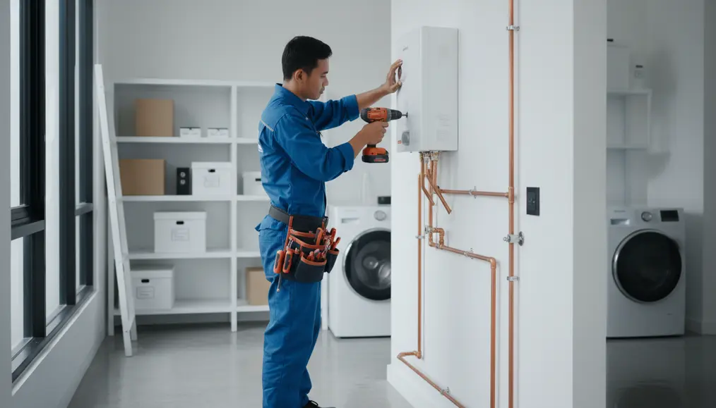 Langkah-Langkah Instalasi Water Heater di Rumah 2 Lantai