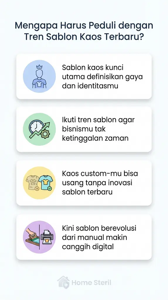 Mengapa Harus Peduli dengan Tren Sablon Kaos Terbaru?