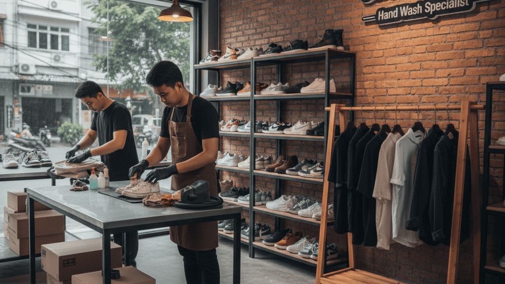Mendukung Bisnis Lokal dan Laundry Sepatu Terdekat