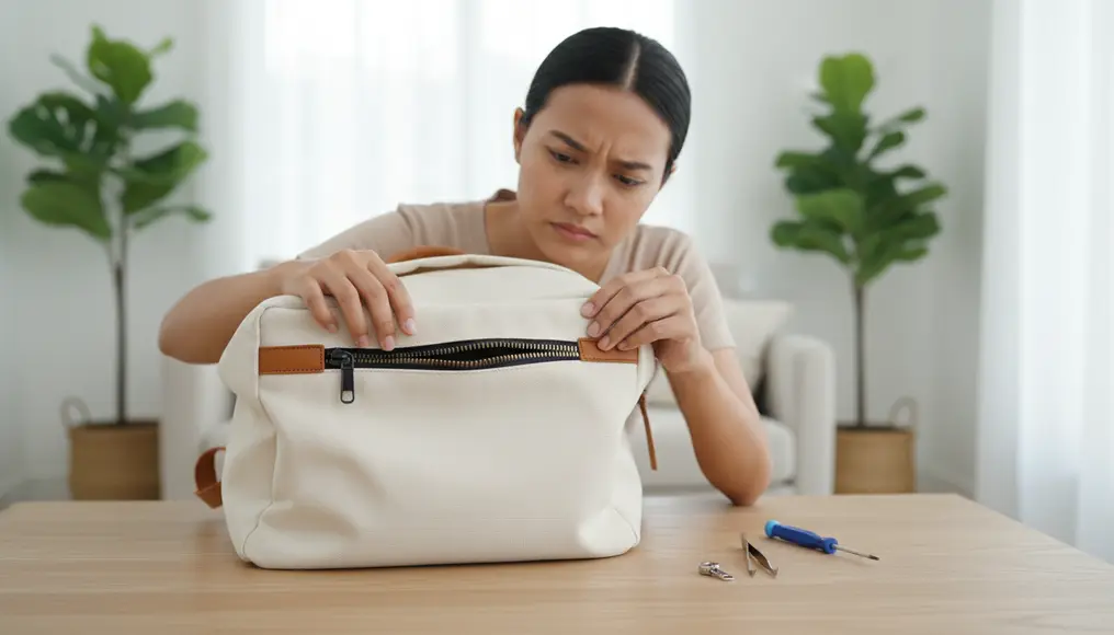 Jasa Ganti Kepala Resleting (Kepala YKK) vs Ganti Jalur Resleting