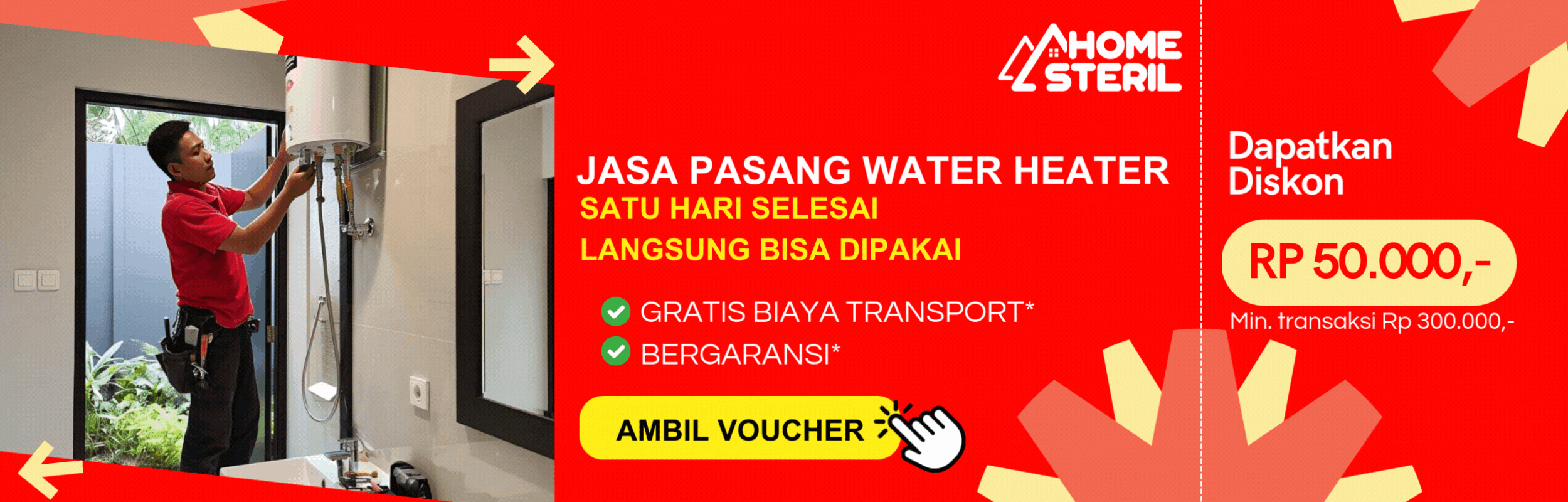 Jasa Pasang Water Heater di home-steril.com