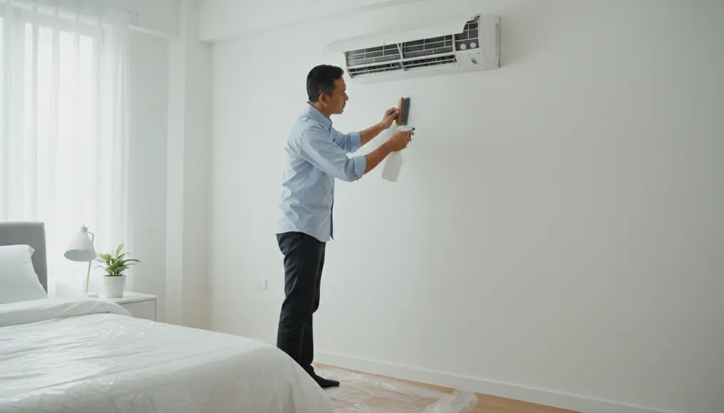 Langkah-Langkah Membersihkan Unit Indoor AC Split dengan Mudah