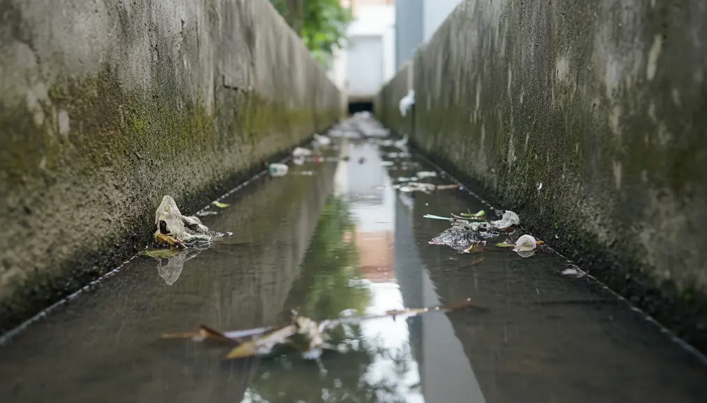 Mengapa Selokan di Surabaya Rentan Mampet dan Bau?