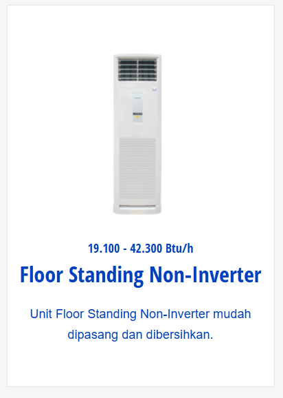 3. Panasonic (Seri CS - Floor Standing)