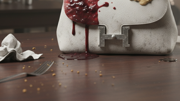 Membersihkan Noda pada Tas Kulit Akibat Makanan dan Minuman