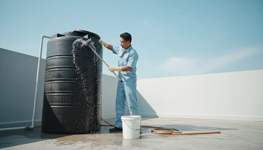 Panduan Lengkap Perawatan Rutin Tandon Air agar Selalu Jernih dan Sehat