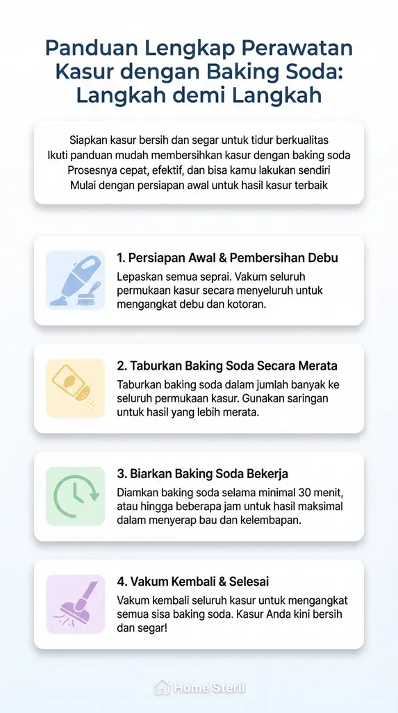 Panduan Lengkap Perawatan Kasur dengan Baking Soda: Langkah demi Langkah