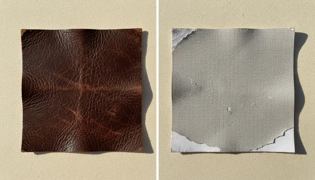 Perbedaan Sofa Kulit Asli dan Sintetis: Mengapa Perbaikan itu Penting?