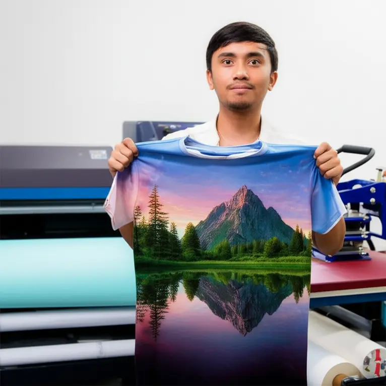 Teknik Dye Sublimation untuk Baju Satuan Custom: Desain Full Print, Warna Tajam, Tanpa Batas!