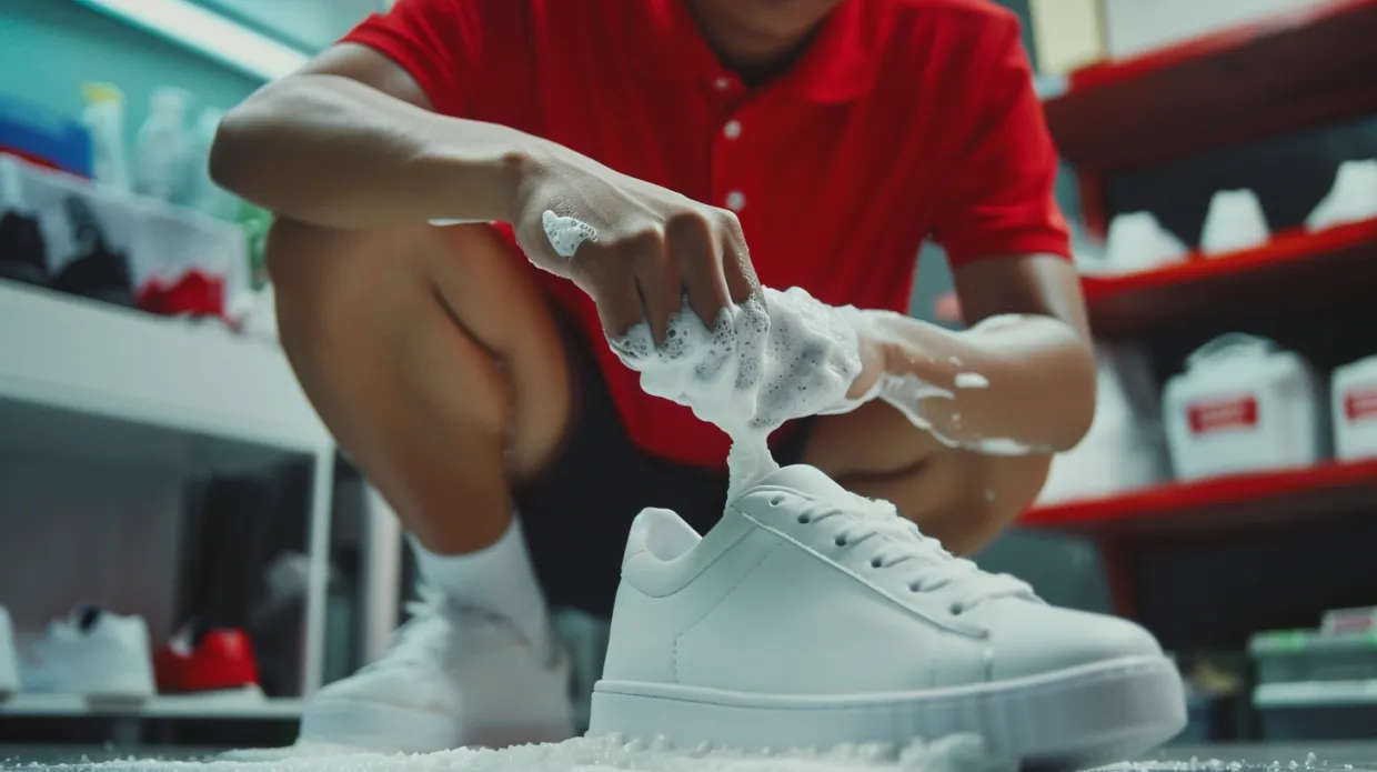 Beli produk pembersih noda teruji untuk sepatu