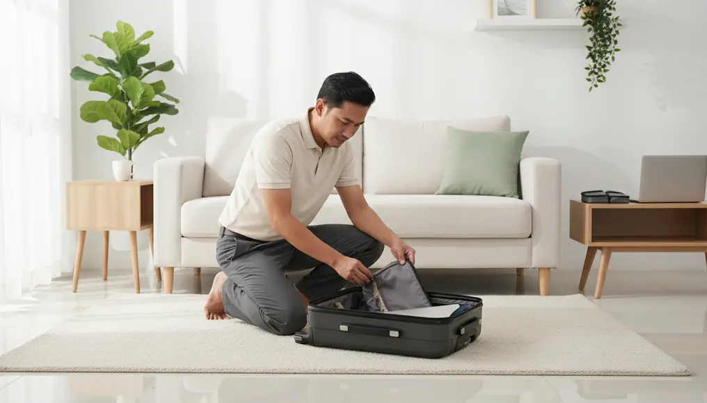 Upgrade Koper Kerja: Perbaikan Kompartemen Laptop & Resleting Utama