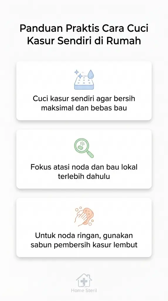 Panduan Praktis Cara Cuci Kasur Sendiri di Rumah