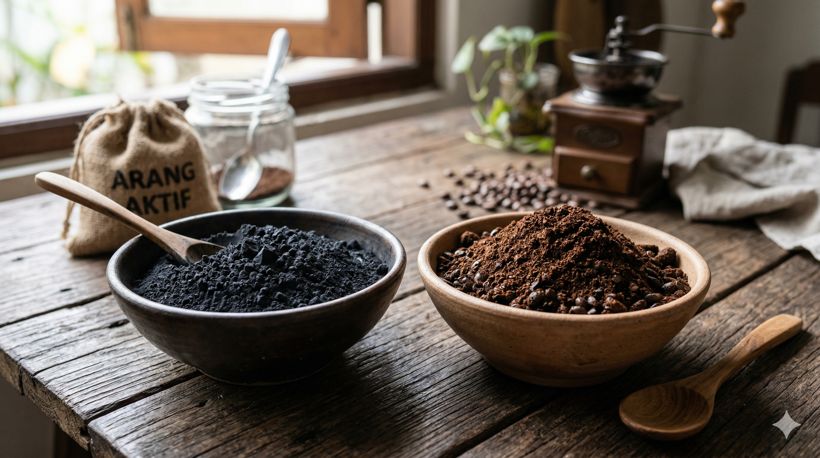 Manfaatkan Arang Aktif atau Bubuk Kopi