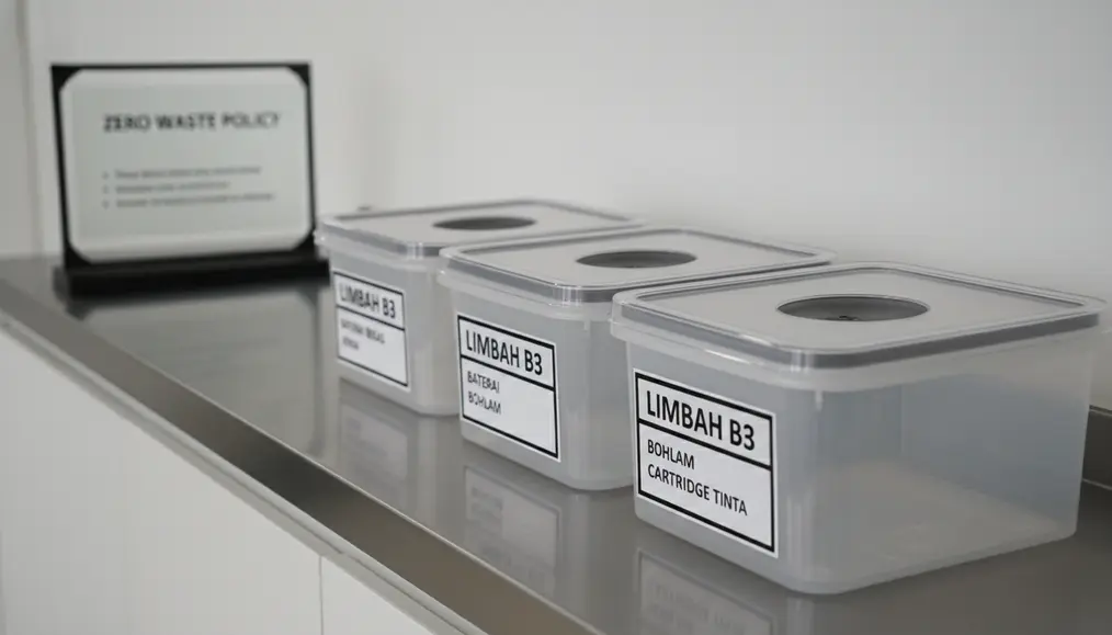 Implementasi Kebijakan Zero Waste Kantor dan Penanganan Limbah B3