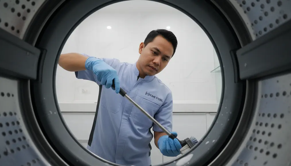 Mengapa kamu harus memilih jasa Bersihkan Mesin Cuci Front Loading di Home Steril?