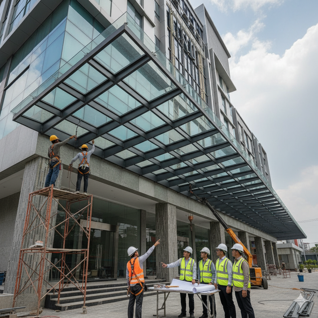 Mengapa Memilih Jasa Pasang Kanopi Gedung Itu Krusial?