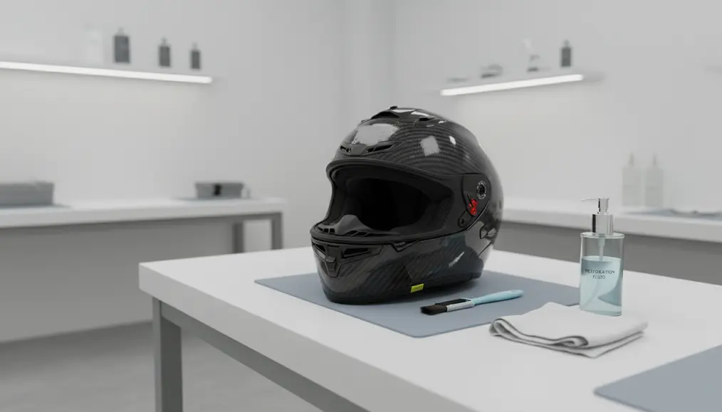 Cuci Helm Karbon (Carbon Fiber): Teknik Khusus Agar Tidak Kusam