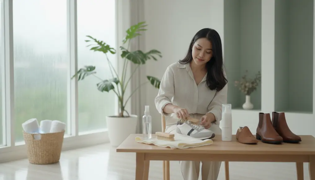 Shoe Care di Musim Hujan: Tips Jitu Mencegah Sepatu Basah, Berjamur, dan Bau Tak Sedap