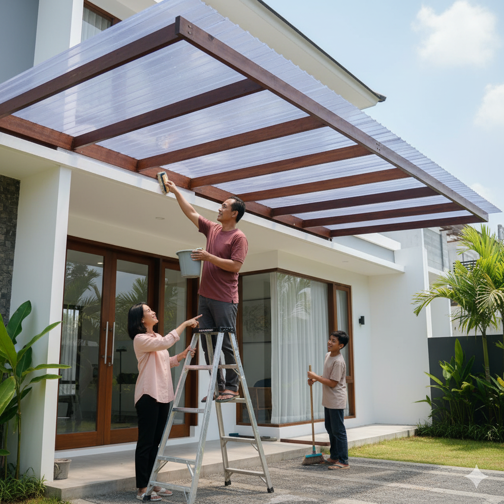 Pencegahan Lebih Baik! Tips Agar Kanopi Awet Anti-Bocor