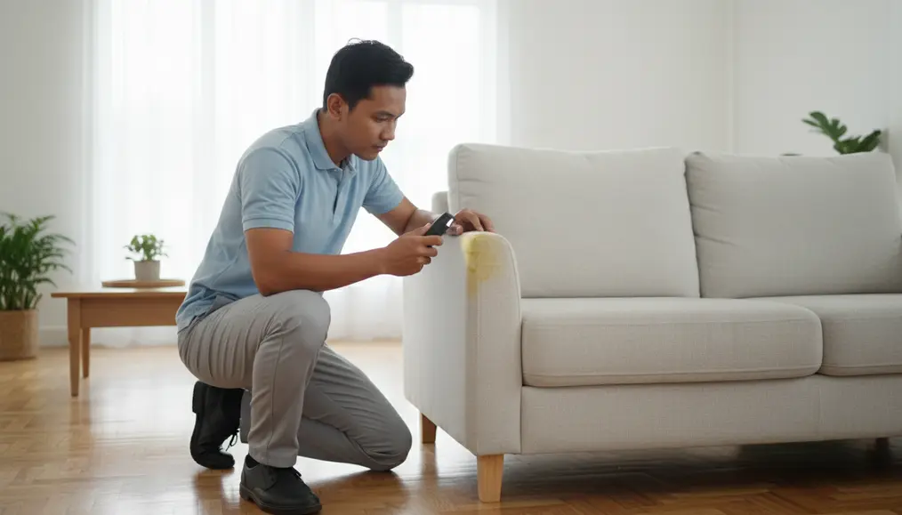 Langkah Awal Penanganan: Mengatasi Sofa yang Berbahan Linen yang Mulai Menguning