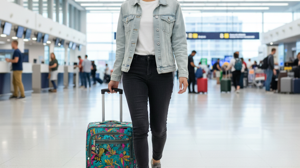 Mencuci koper dengan motif print secara aman agar warnanya tidak pudar