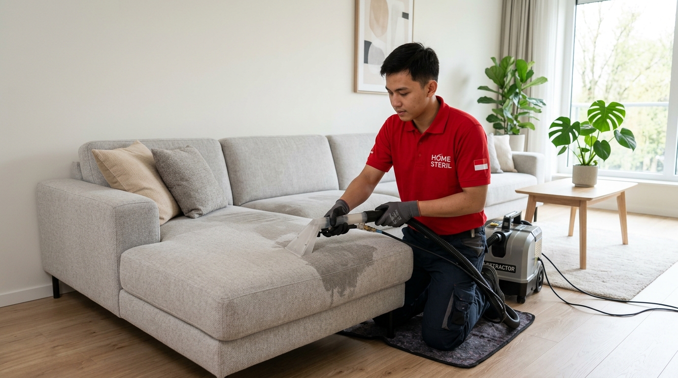 Kriteria Memilih Jasa Cuci Sofa Kain