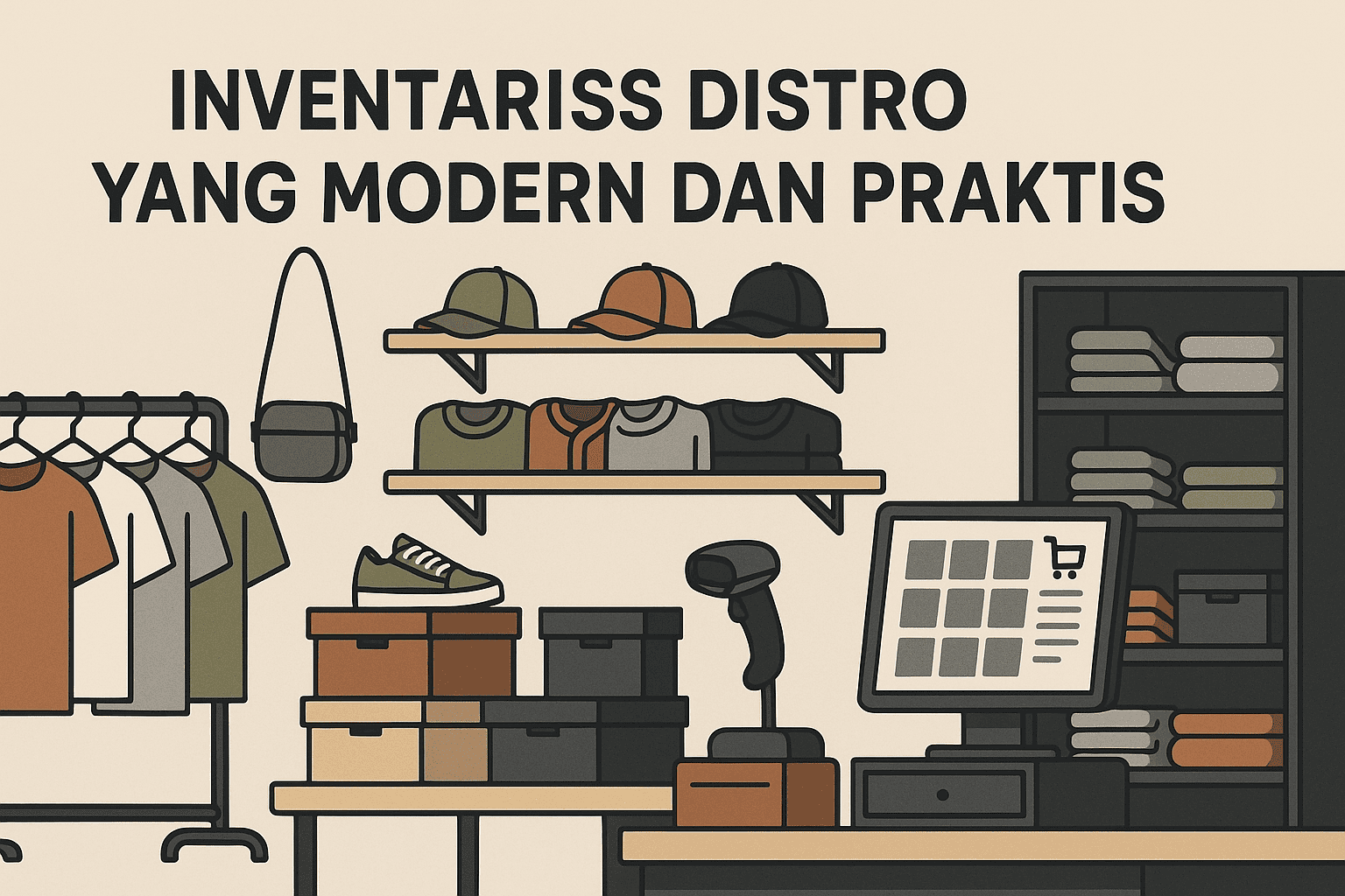 Manajemen Stok dan Inventaris yang Efisien untuk Distro