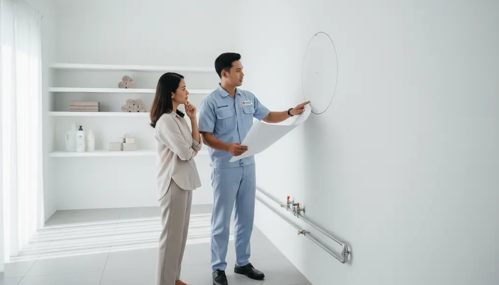 Merencanakan Instalasi Water Heater yang Efisien dan Estetis