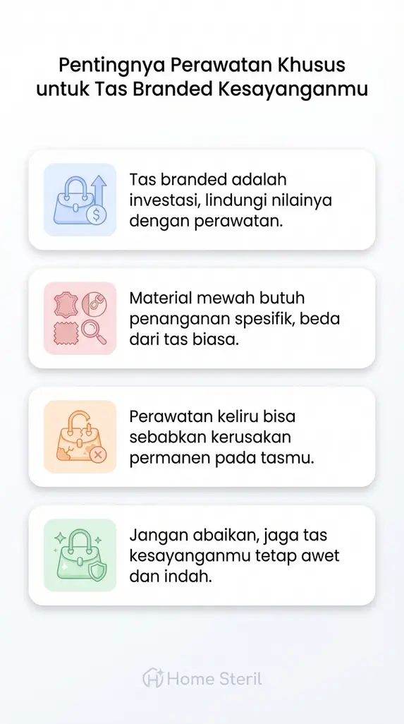 Pentingnya Perawatan Khusus untuk Tas Branded Kesayanganmu