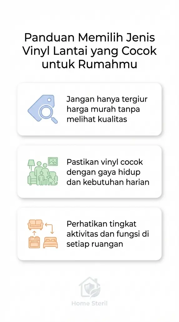 Panduan Memilih Jenis Vinyl Lantai yang Cocok untuk Rumahmu