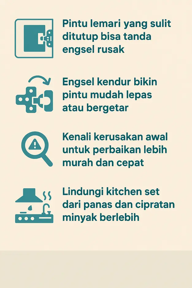 Masalah Umum pada Kitchen Set: Kenali Tanda-Tandanya!