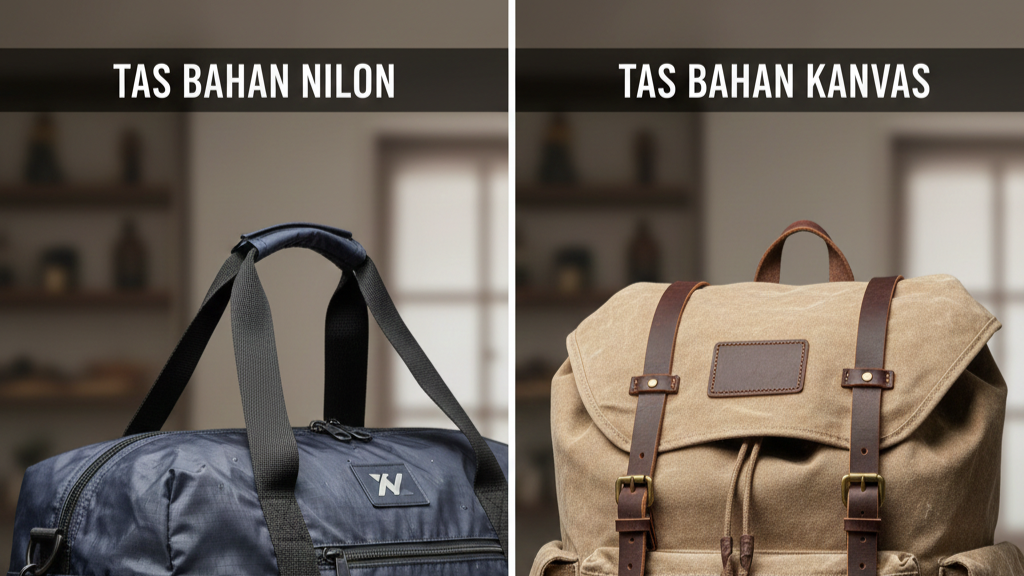 Tas Bahan Nilon dan Kanvas
