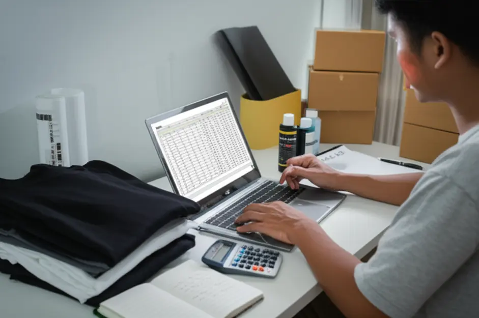 Analisis Komprehensif Modal Awal & Potensi Keuntungan Bisnis Sablon Kaos Rumahan