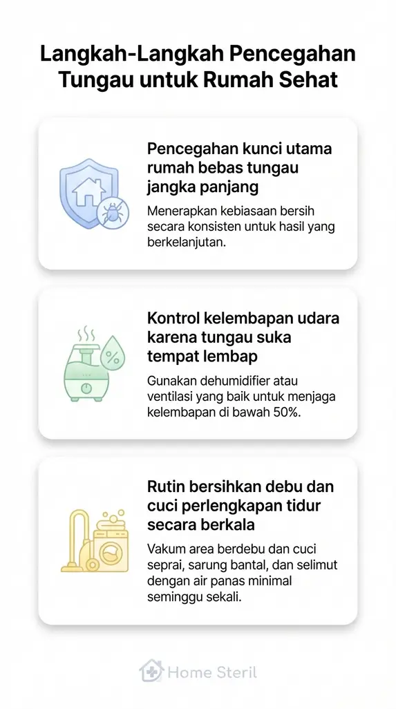 Langkah-Langkah Pencegahan Tungau untuk Rumah Sehat