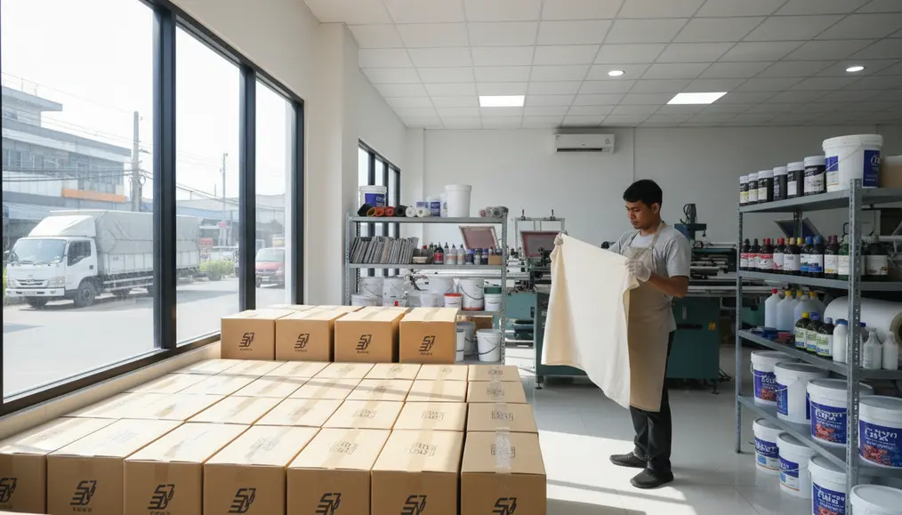 Memahami Dilema Lokasi Vendor Sablon: Dekat Ekspedisi vs. Dekat Bahan