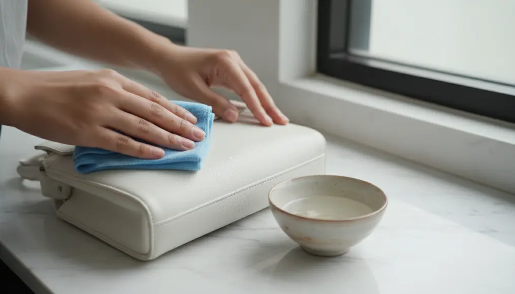 Tips Membersihkan Noda Kuning dan Luntur pada Tas Putih Tanpa Pemutih