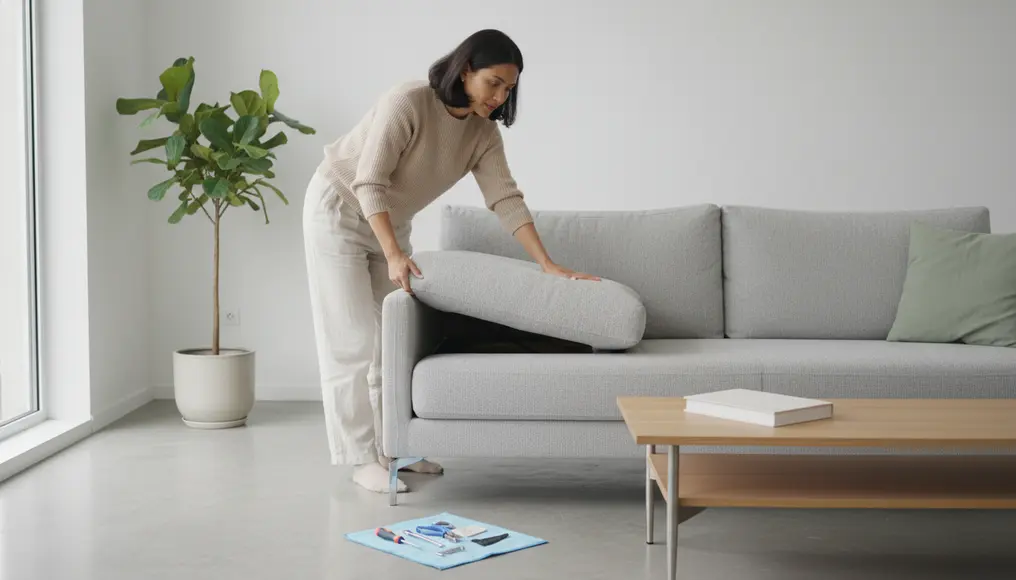 Perbaikan Per (Spring) Sofa yang Patah atau Berbunyi