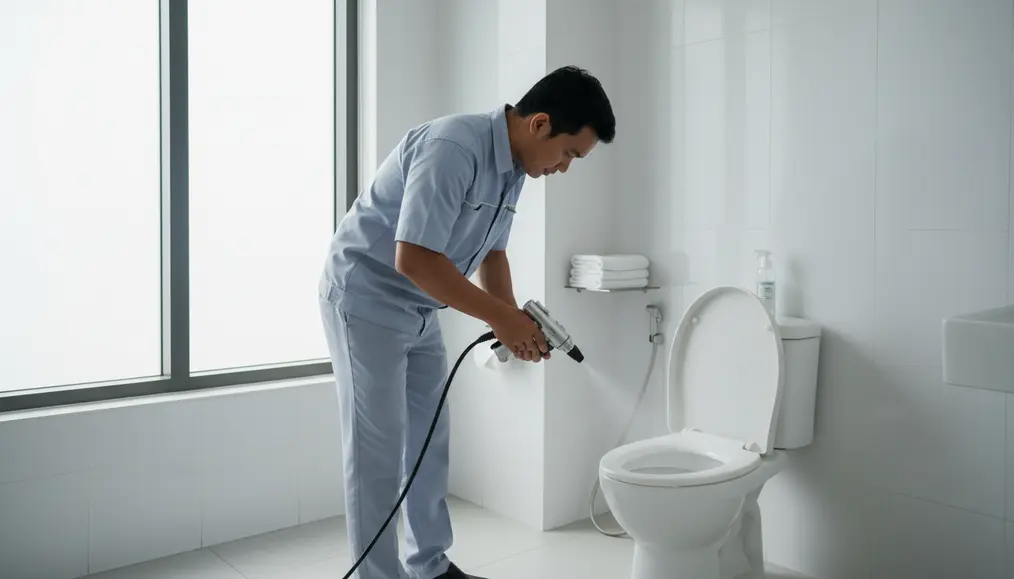 Solusi Jitu: Disinfeksi dan Sterilisasi Bakteri Kamar Mandi Profesional